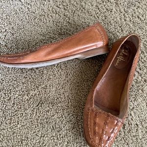 Cole Haan tan leather loafers Size 9.5